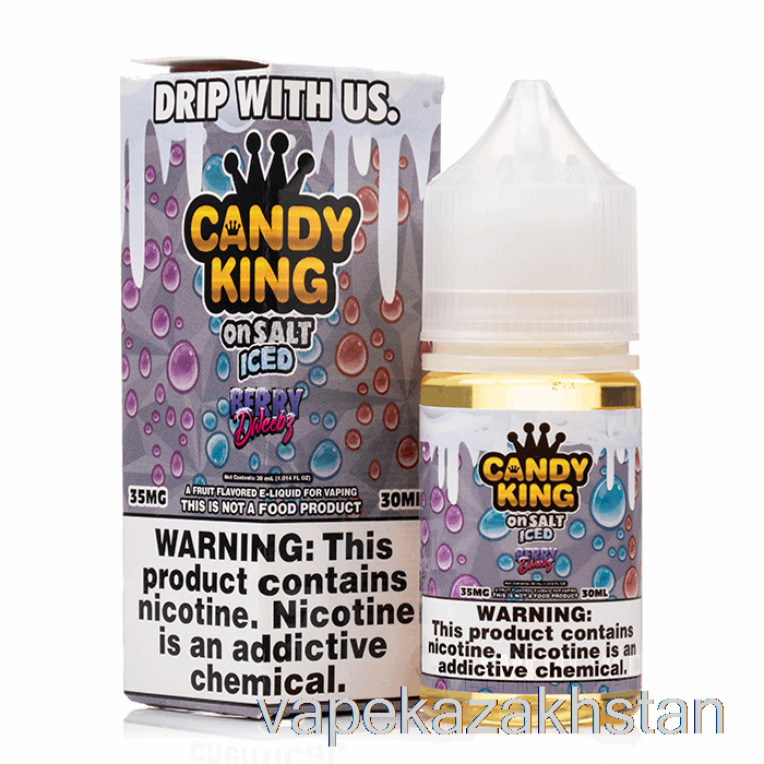 Vape Kazakhstan ICED Berry Dweebz - Candy King On Salt - 30mL 50mg